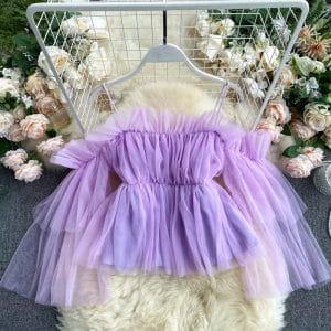 Jacqueline Tulle top