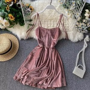 Sloane Velvet Dress
