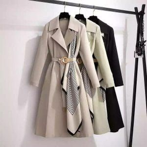 Emily Scarf Trench Coat
