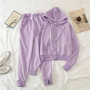 Lavender track Suit