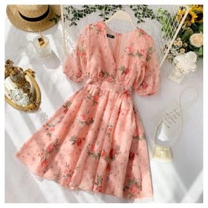 Peach Paradise Dress