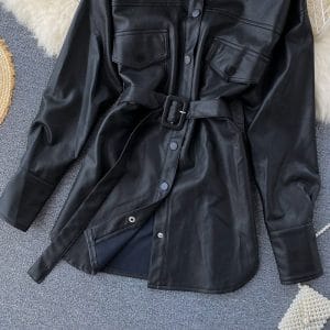 Bellatrix Faux Leather Dress