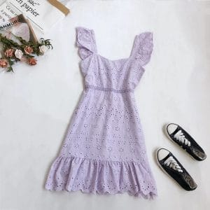 Afifa Crochet Dress