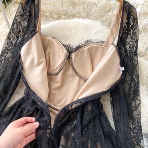 Swan Lace Dress