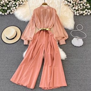 Asba Belted Jumpsuit